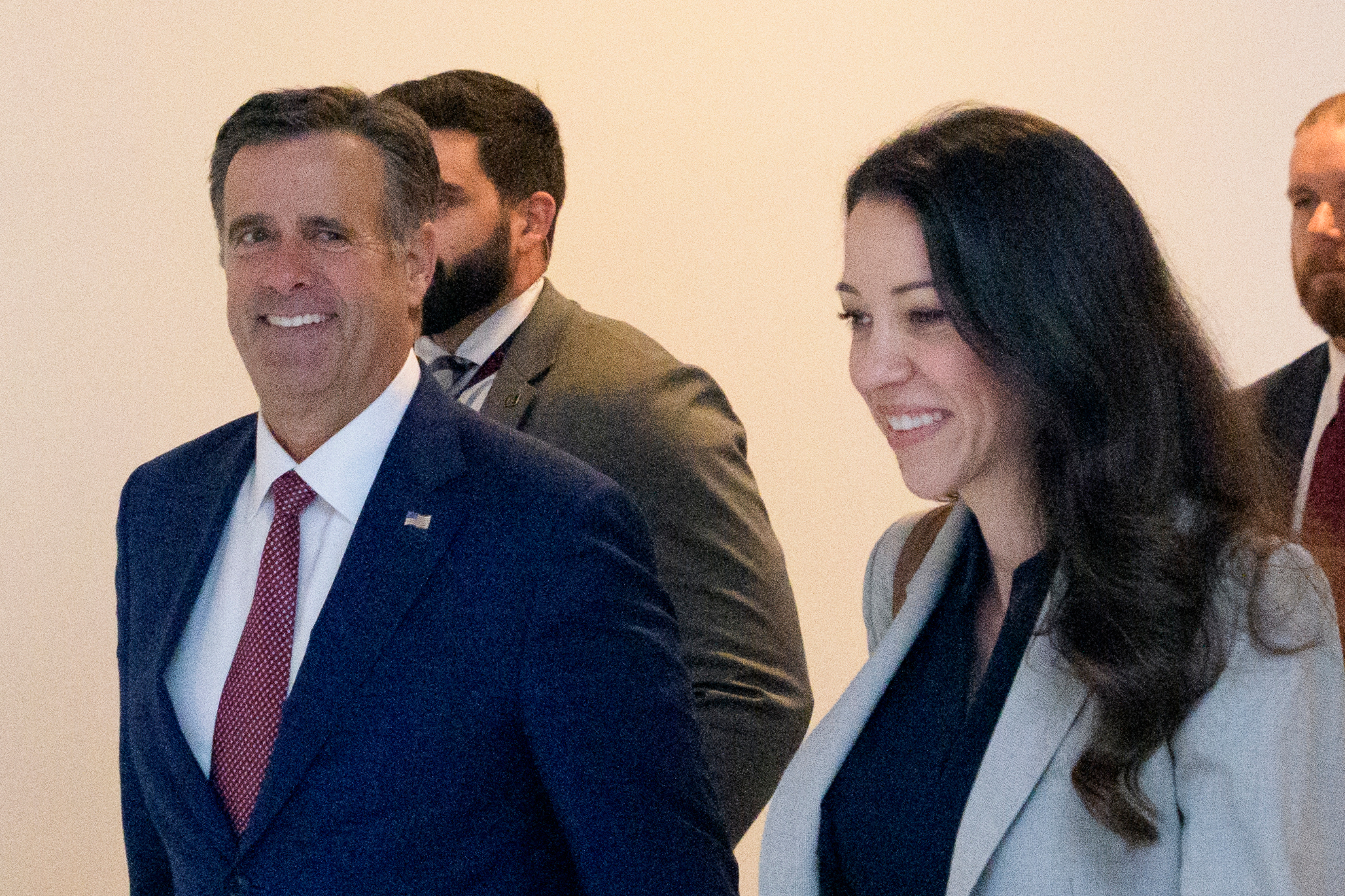 CIA Director John Ratcliffe departs a classified briefing for senators at the Capitol on Capitol Hill, Thursday, June 26, 2025, in Washington. (AP Photo/Rod Lamkey, Jr.)