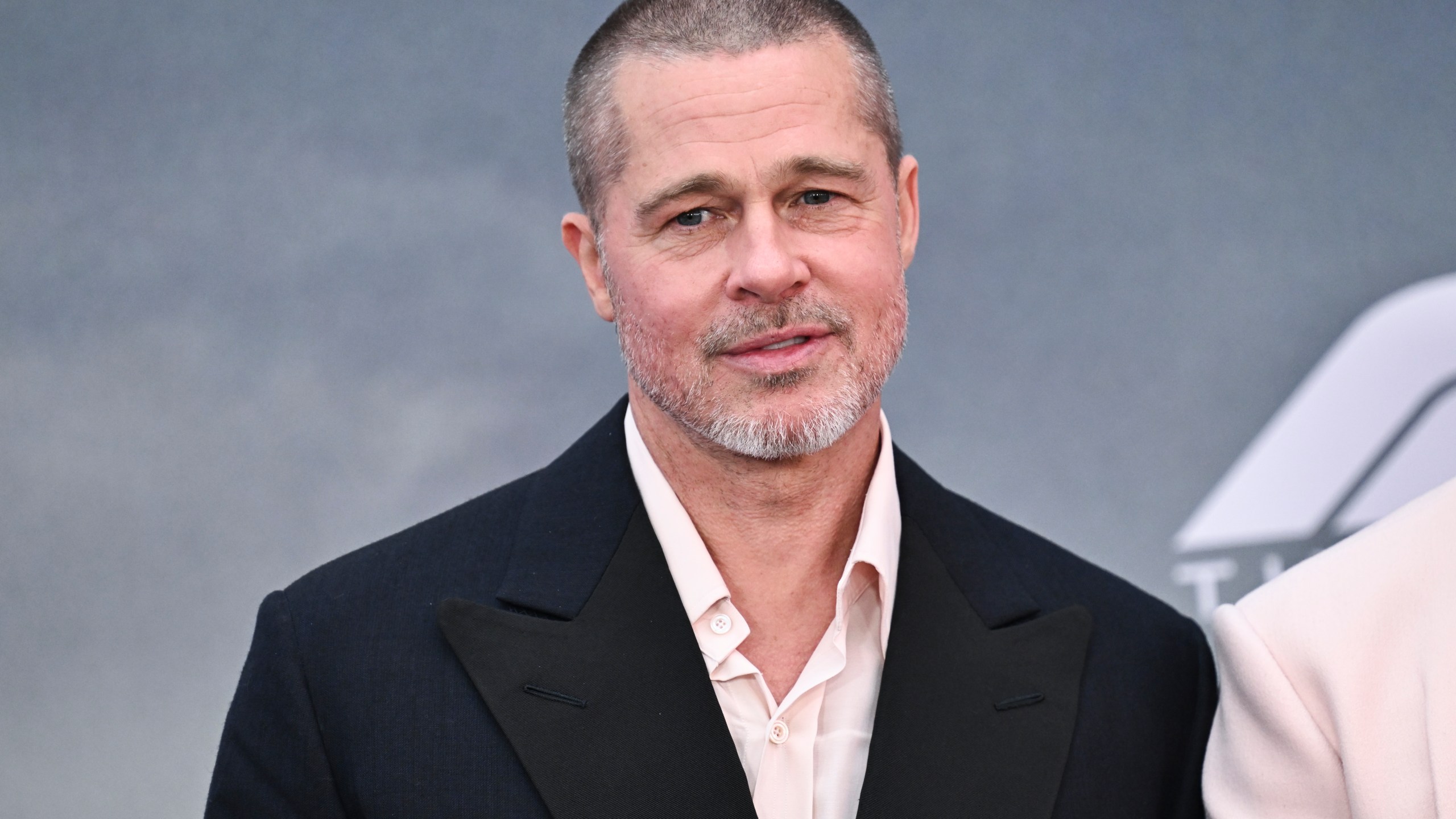 Brad Pitt attends the world premiere of "F1 The Movie" on Monday, June 16, 2025, in Times Square in New York. (Photo by Evan Agostini/Invision/AP)