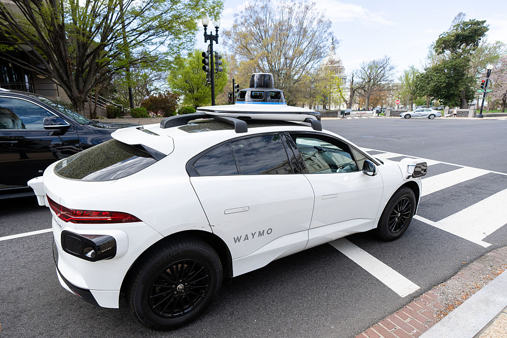A Waymo self-driving car