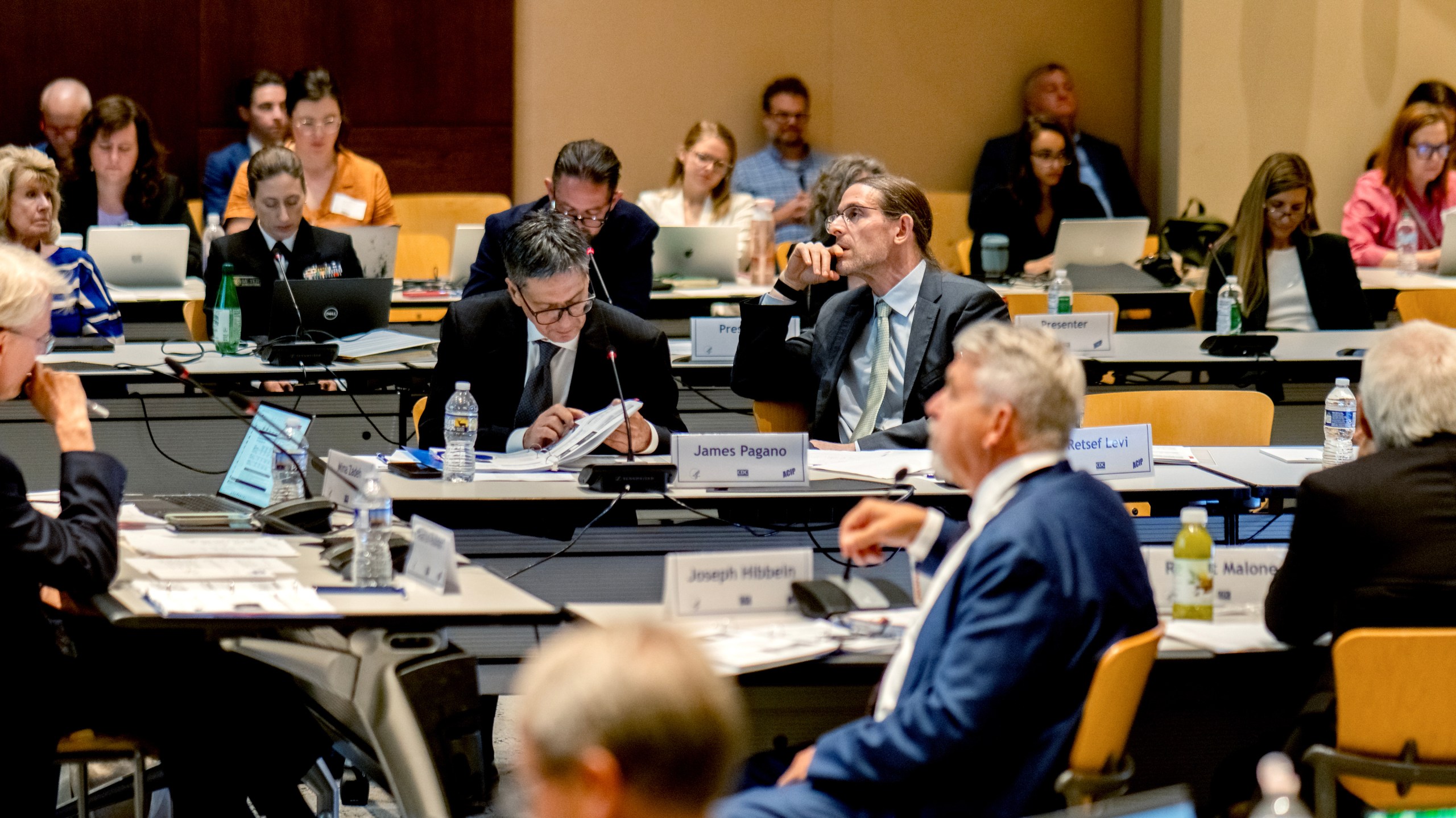 Human Services Secretary Robert F. Kennedy Jr.'s vaccine committee on Thursday voted to recommend a shot that protects babies against RSV.