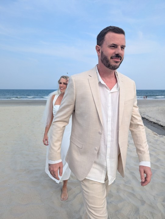 Pastor J.P. Miller of Myrtle Beach, S.C., who has just married his third wife