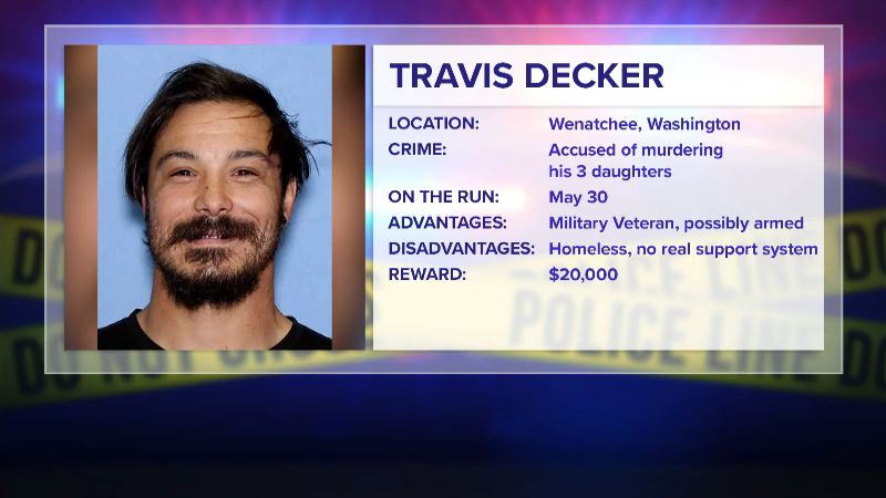 Travis Decker, the Washington dad accused of killing his three daughters.