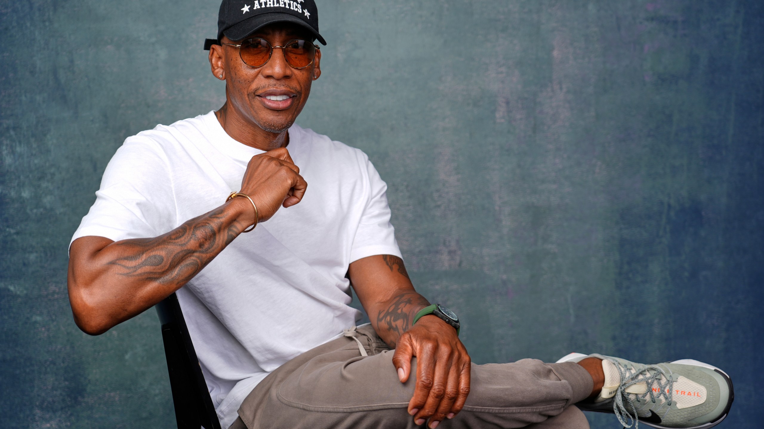 Raphael Saadiq poses for a portrait on Monday, June 30, 2025, in Los Angeles. (AP Photo/Chris Pizzello)