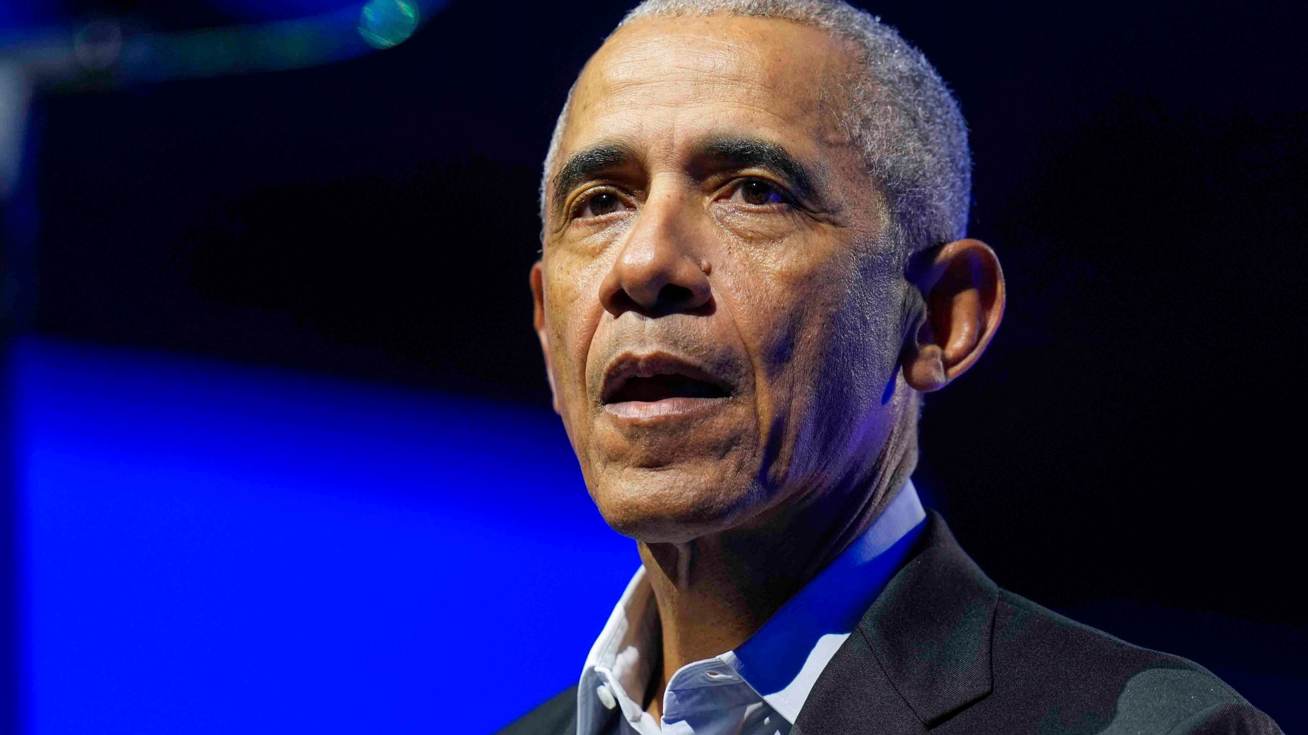 FILE - Former President Barack Obama speaks at the Obama Foundation Democracy Forum, Dec. 5, 2024, in Chicago. (AP Photo/Erin Hooley, File)