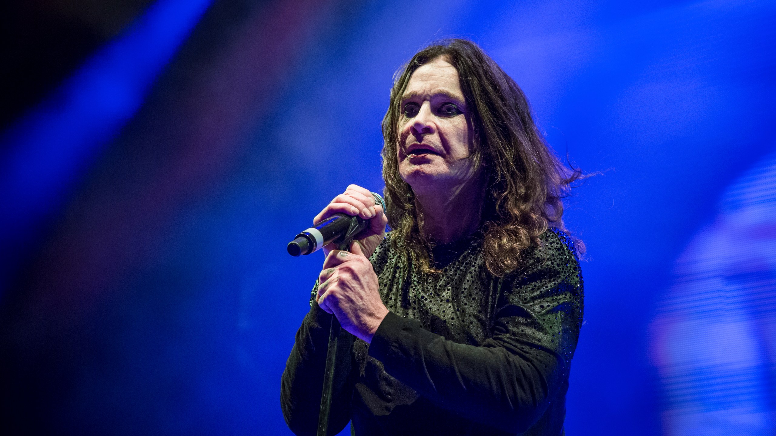 FILE - Ozzy Osbourne, of Black Sabbath, performs at Ozzfest on Sept. 24, 2016, in San Bernardino, Calif. (Amy Harris/Invision/AP, File)