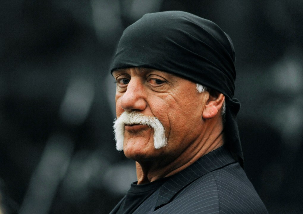 Hulk Hogan in a courtroom