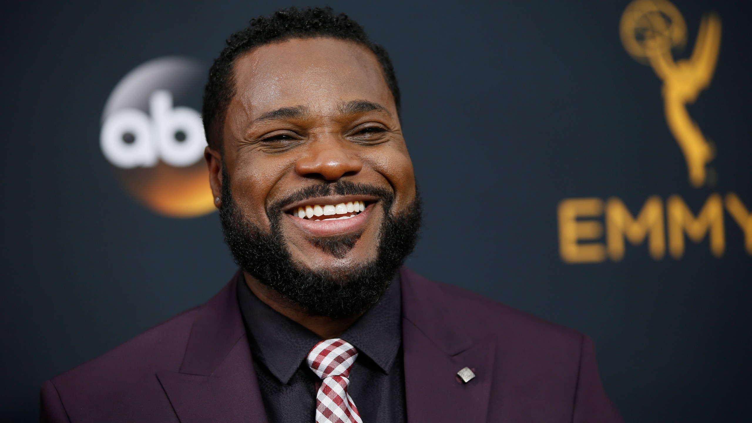 Malcolm-Jamal Warner arrives at the 68th Primetime Emmy Awards
