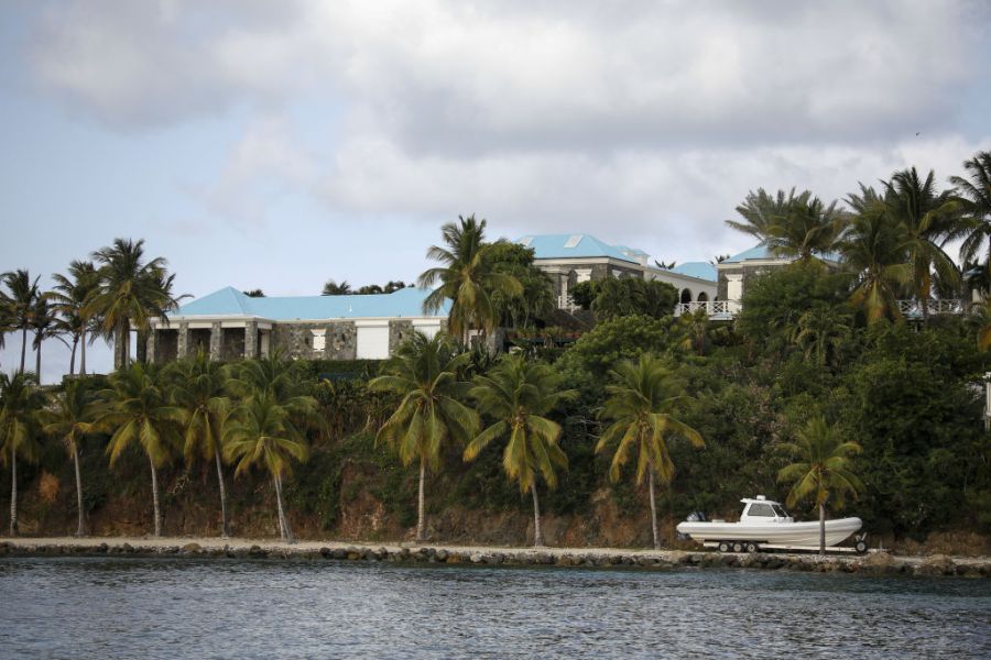 exterior of a house on an island