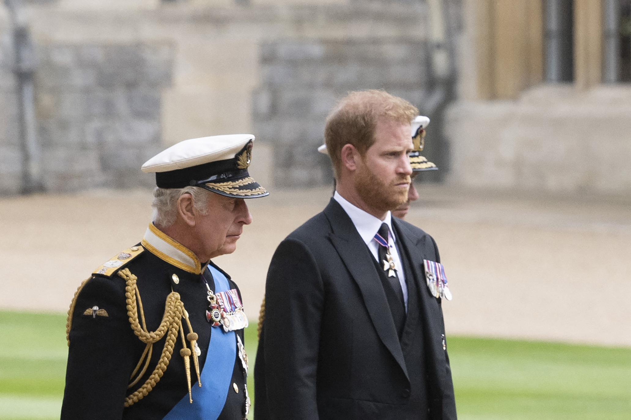 King charles prince harry