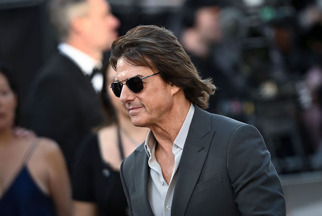 Tom Cruise attends the "F1: The Movie" European Premiere at Cineworld Leicester Square on June 23, 2025 in London, England.