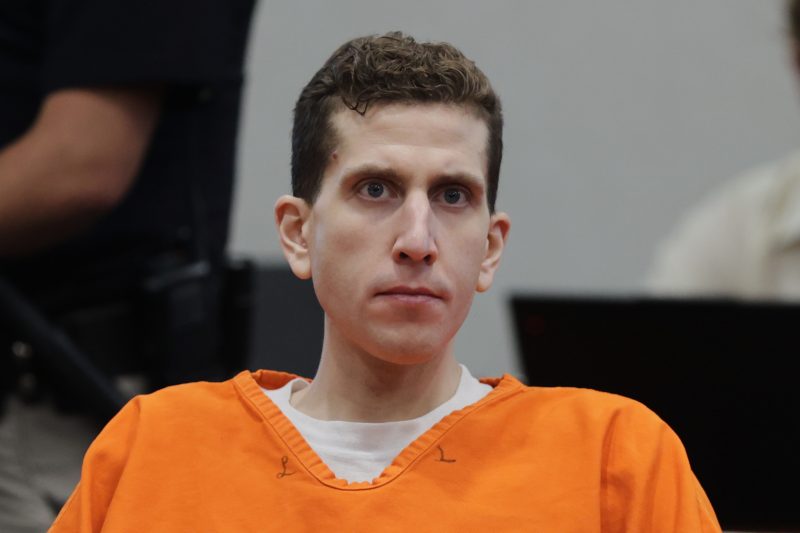 Bryan Kohberger appears at the Ada County Courthouse, for his sentencing hearing