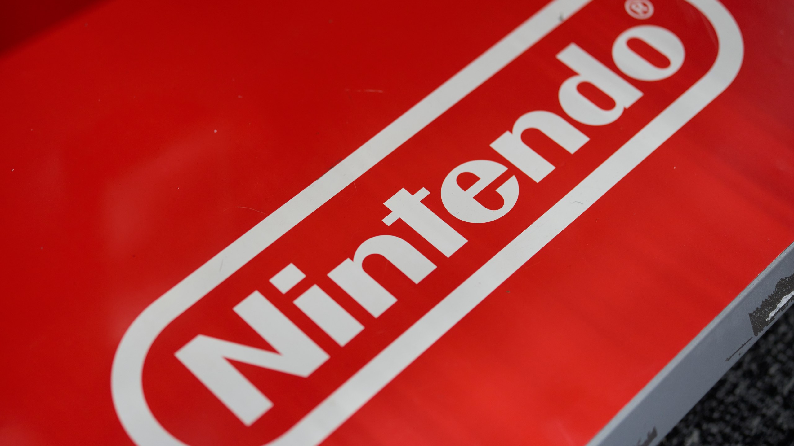 FILE -A Nintendo logo is seen June 5, 2025, in Nashville, Tenn. (AP Photo/George Walker IV, File)