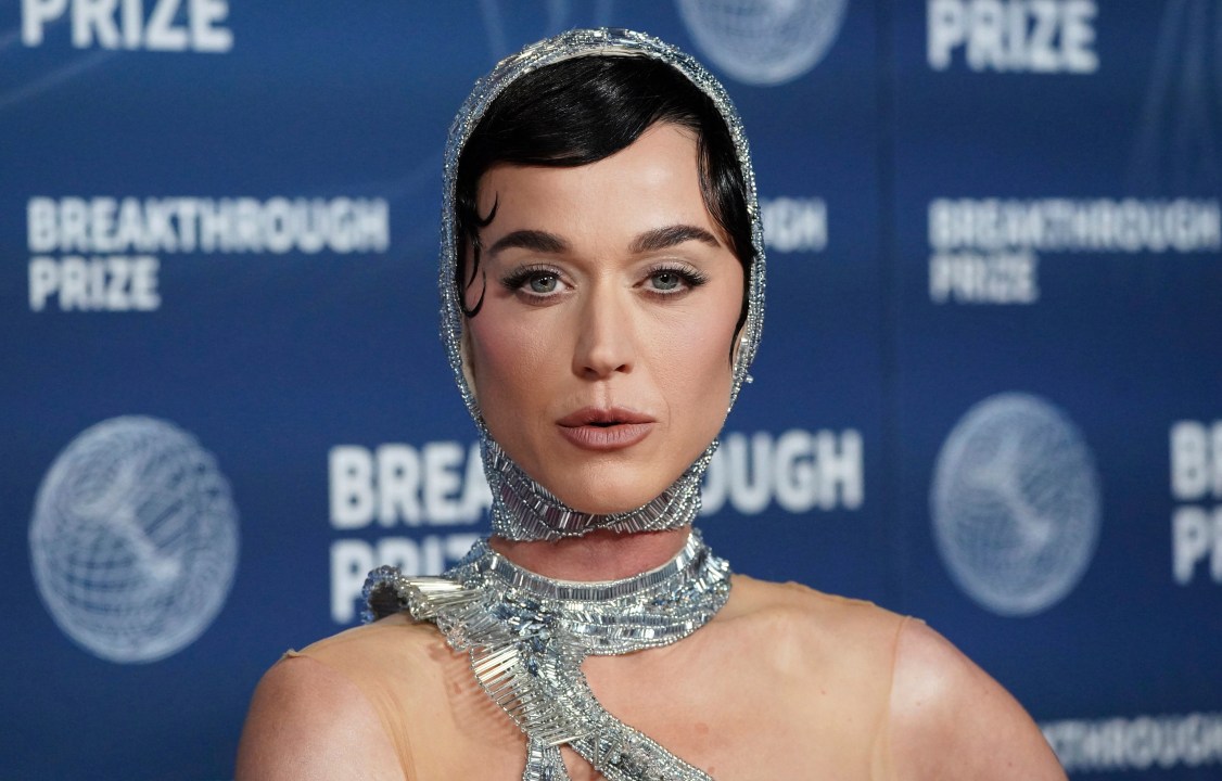 FILE - Katy Perry arrives at the 11th Breakthrough Prize Ceremony on April 5, 2025, in Los Angeles. (Photo by Jordan Strauss/Invision/AP, File)