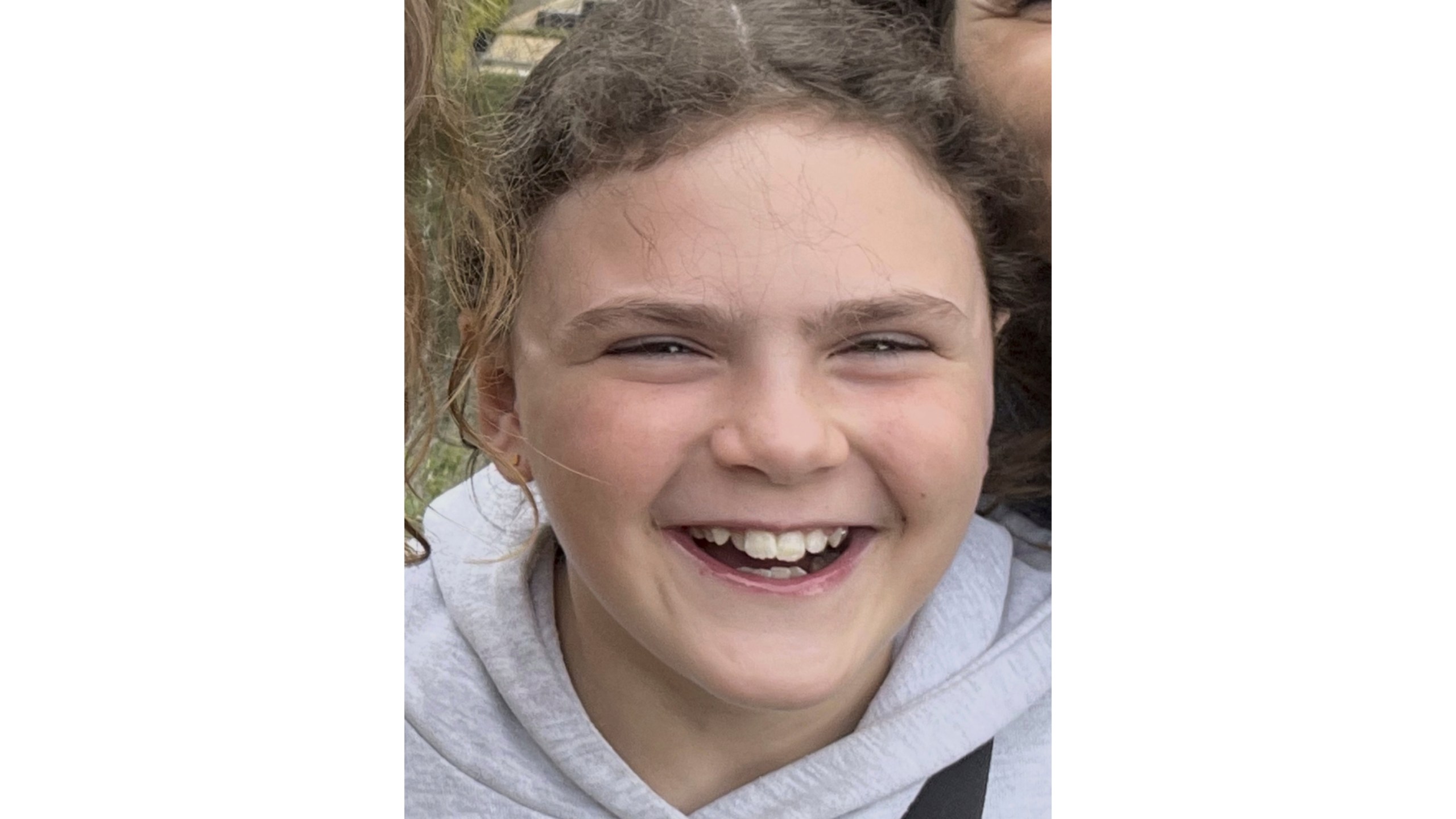 In this undated photo provided by the Moyski family, Harper Moyski, who was killed in a school shooting in Minneapolis on Wednesday, Aug. 27, 2025, smiles for a photo. (Moyski Family via the AP)