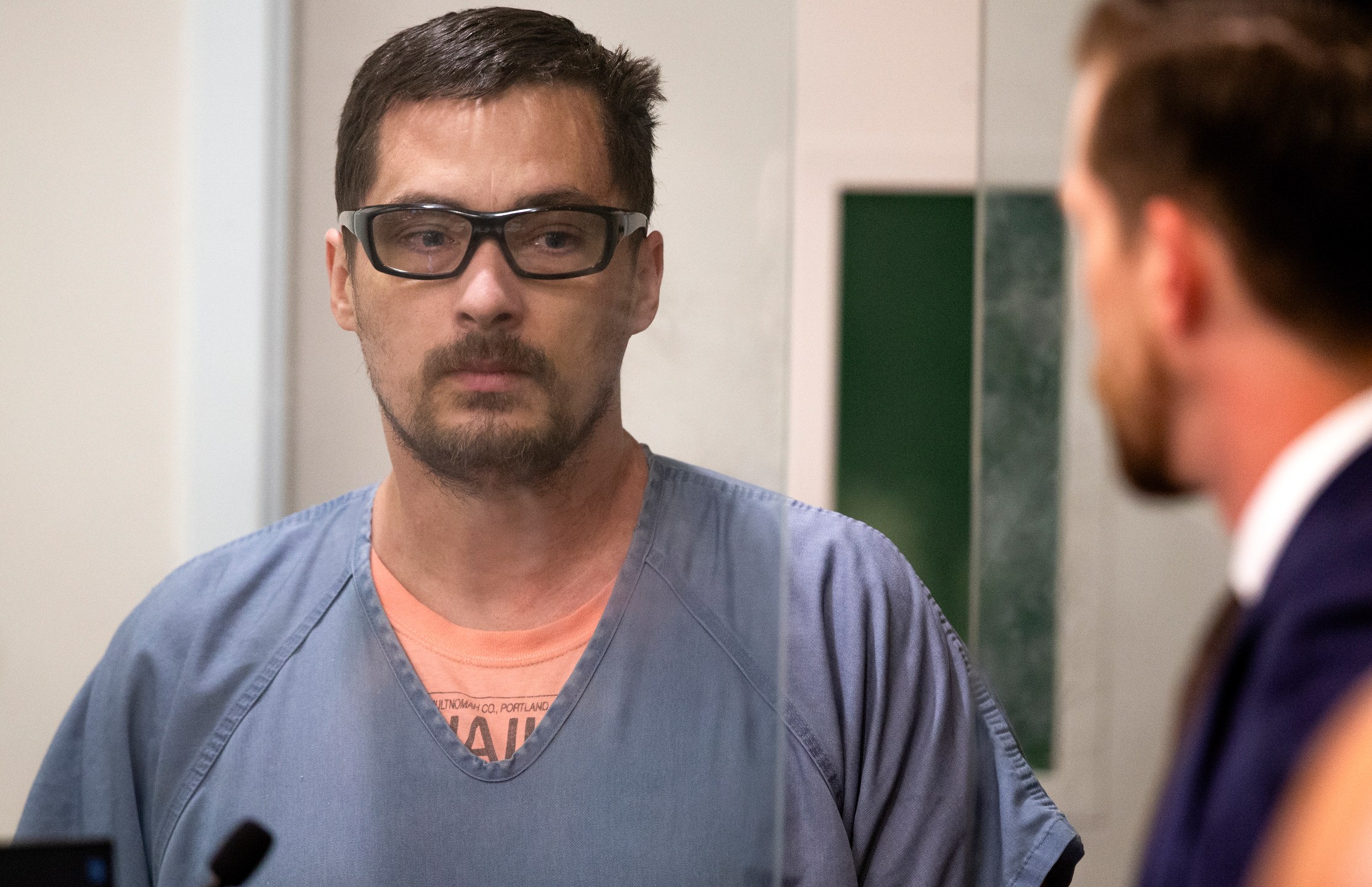 Jesse Lee Calhoun appears in Multnomah County Circuit Court