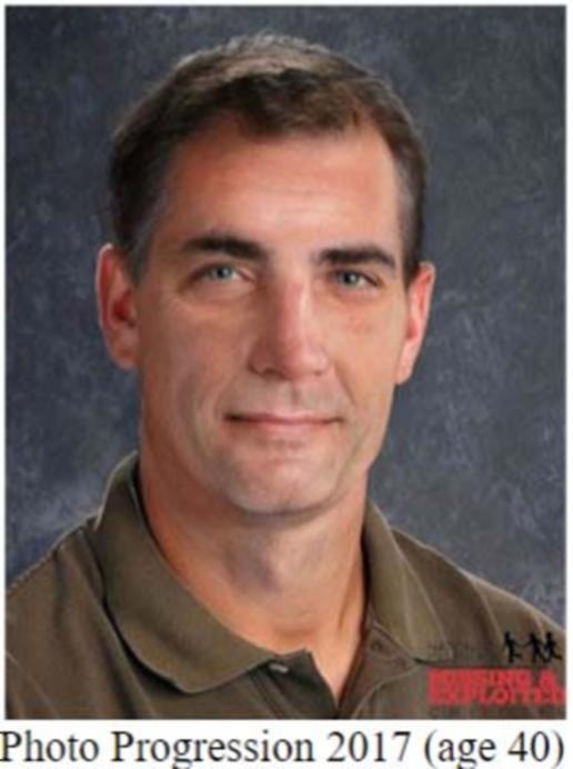 Age progression photo of Keith Mann