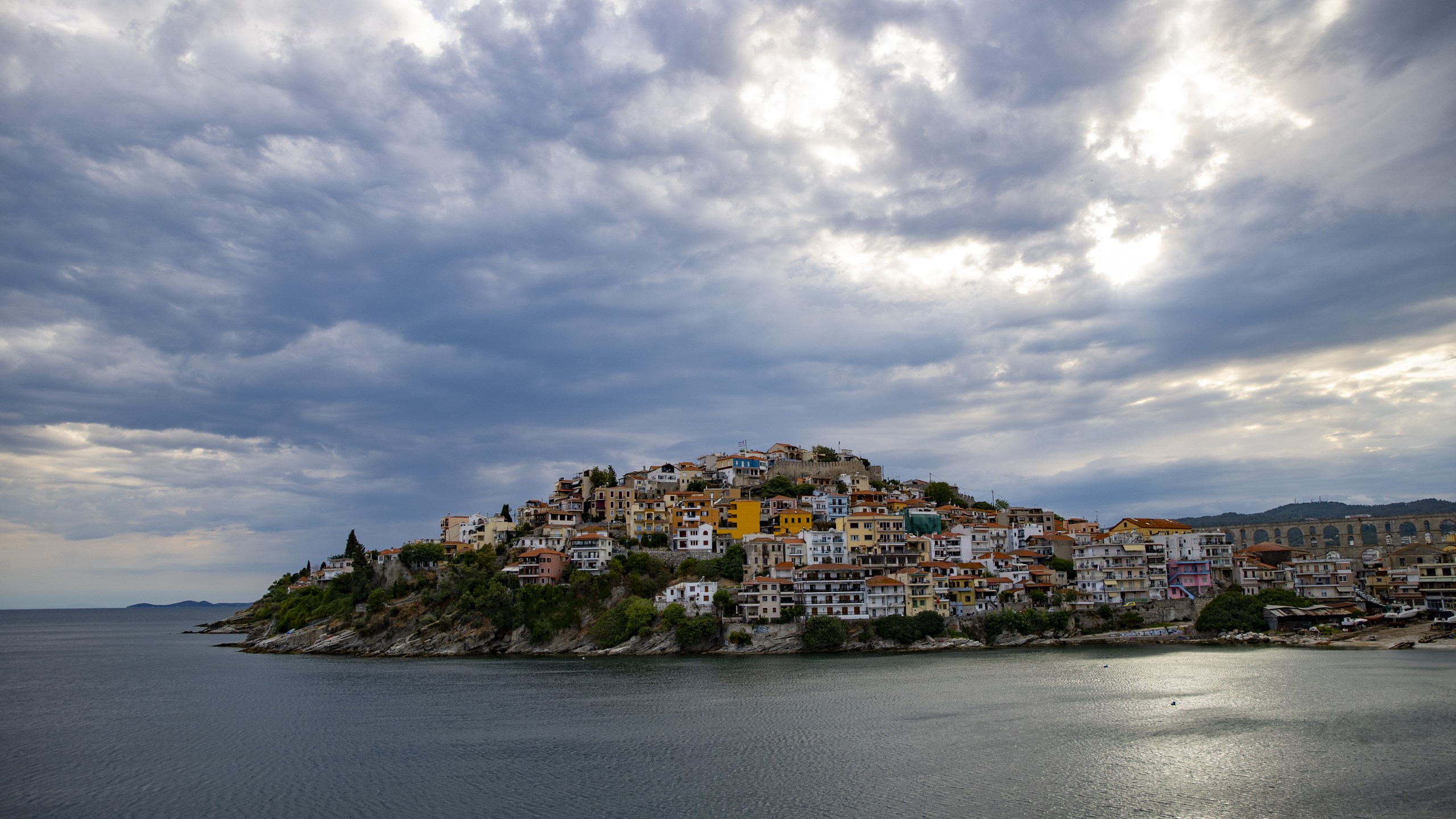 A view of Kavala, a prominent tourist attraction