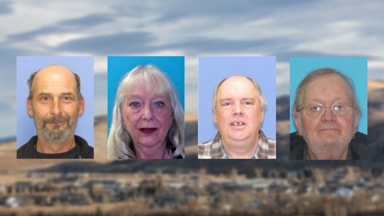 Daniel Edwin Ballie, 59, Nancy Lauretta Kelly, 64, David Allen Leach, 70, and Tony Wayne Palm, 74, were shot dead at The Owl Bar in Anaconda on Friday.