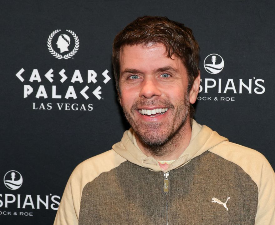 Perez Hilton smiling