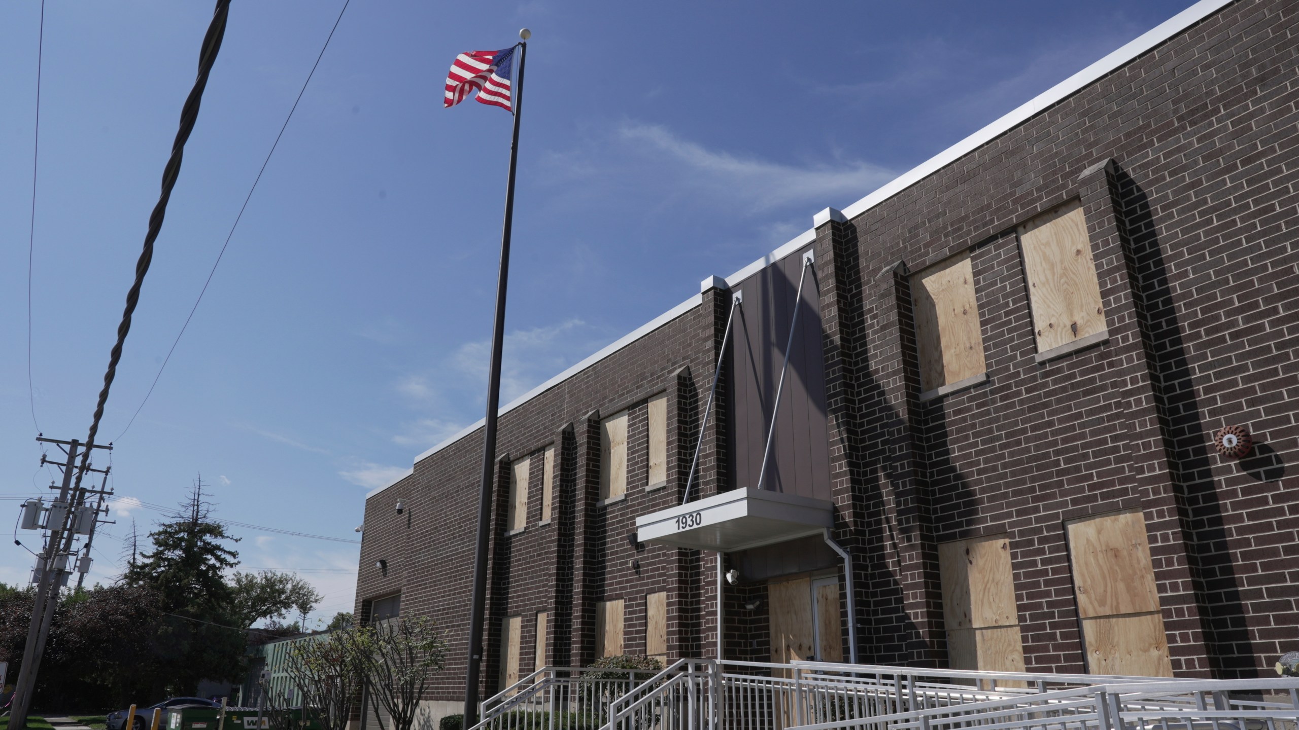 Area residents received a letter that this ICE processing facility in the Chicago suburb of Broadview, Ill., shown on Thursday, Sept. 4, 2025, will be the main processing center for President Donald Trump's immigration operation in the Chicago area, expected to last more than a month. (AP Photo/Laura Bargfeld)