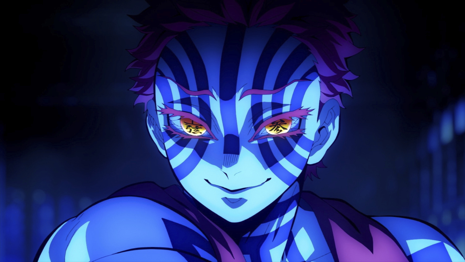 This image released by Sony Pictures Entertainment shows a scene from "Demon Slayer: Kimetsu no Yaiba – Infinity Castle." (Sony Pictures Entertainment via AP)