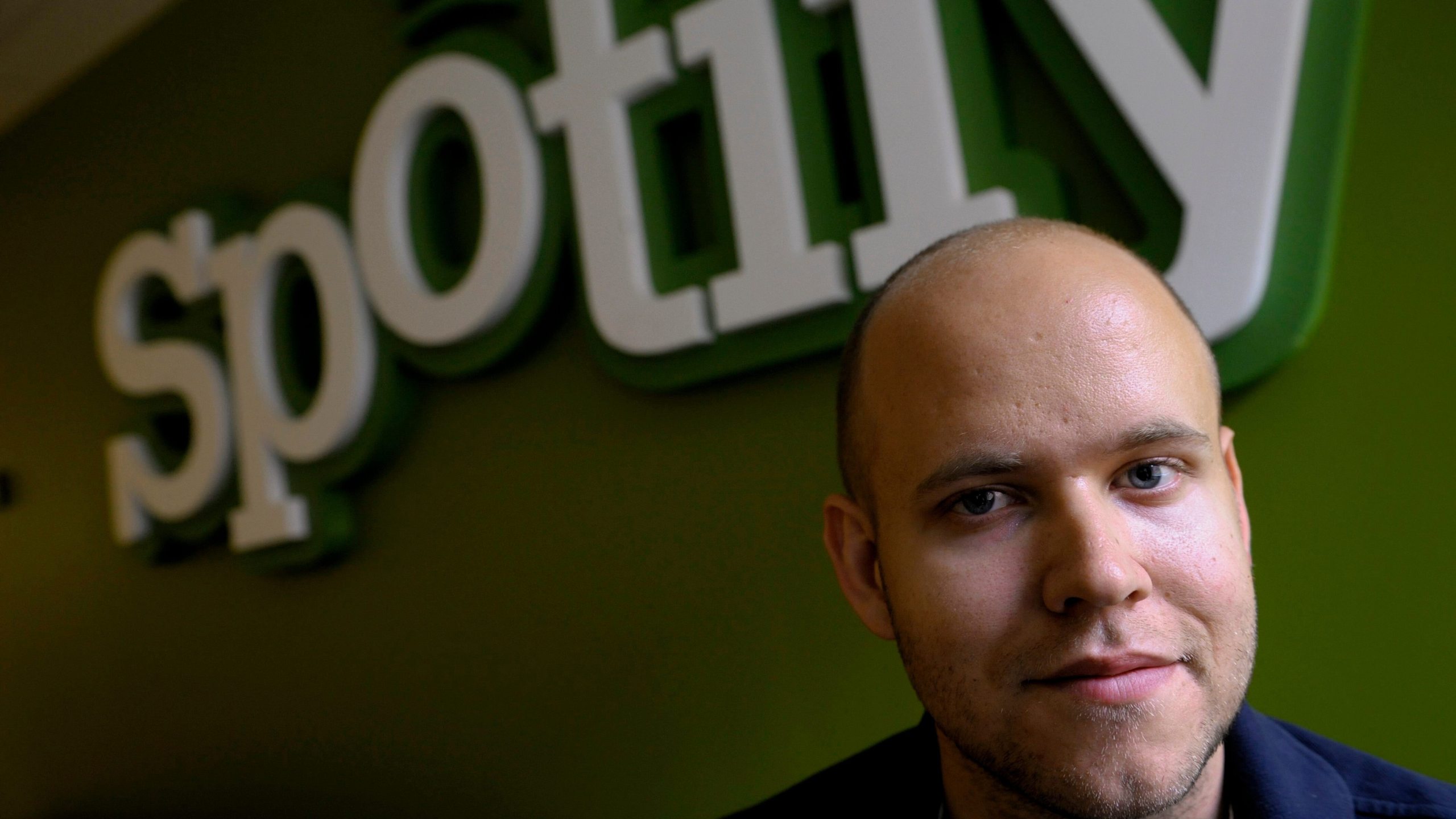 FILE - Spotify founder and CEO Daniel Ek poses for a photo in Stockholm, Sweden, June 18, 2009. (Janerik Henriksson, TT News Agency, File)