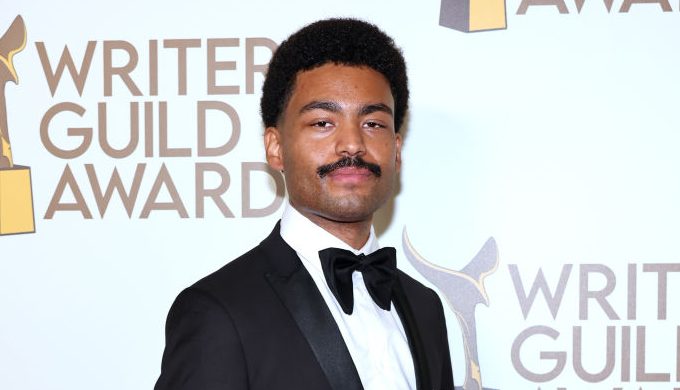 Alex O'Keefe at a ceremony