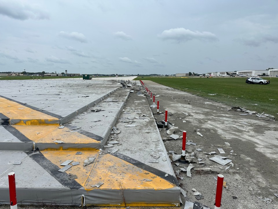 Runway debris