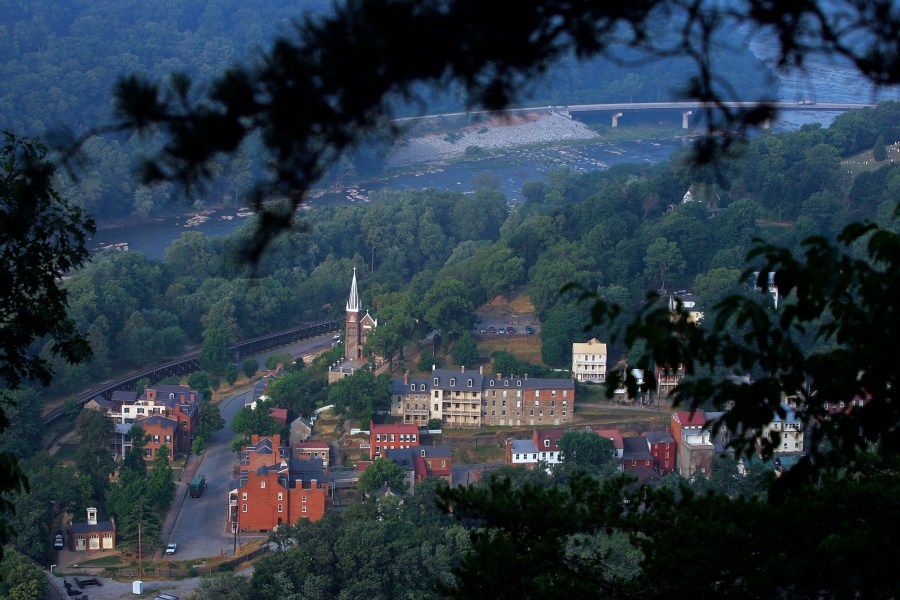  A view of Harpers Ferry, West Virginia  July 5, 2005
