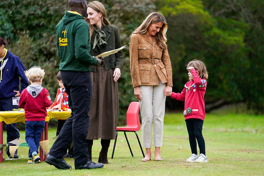 Kate Middleton Melania Trump