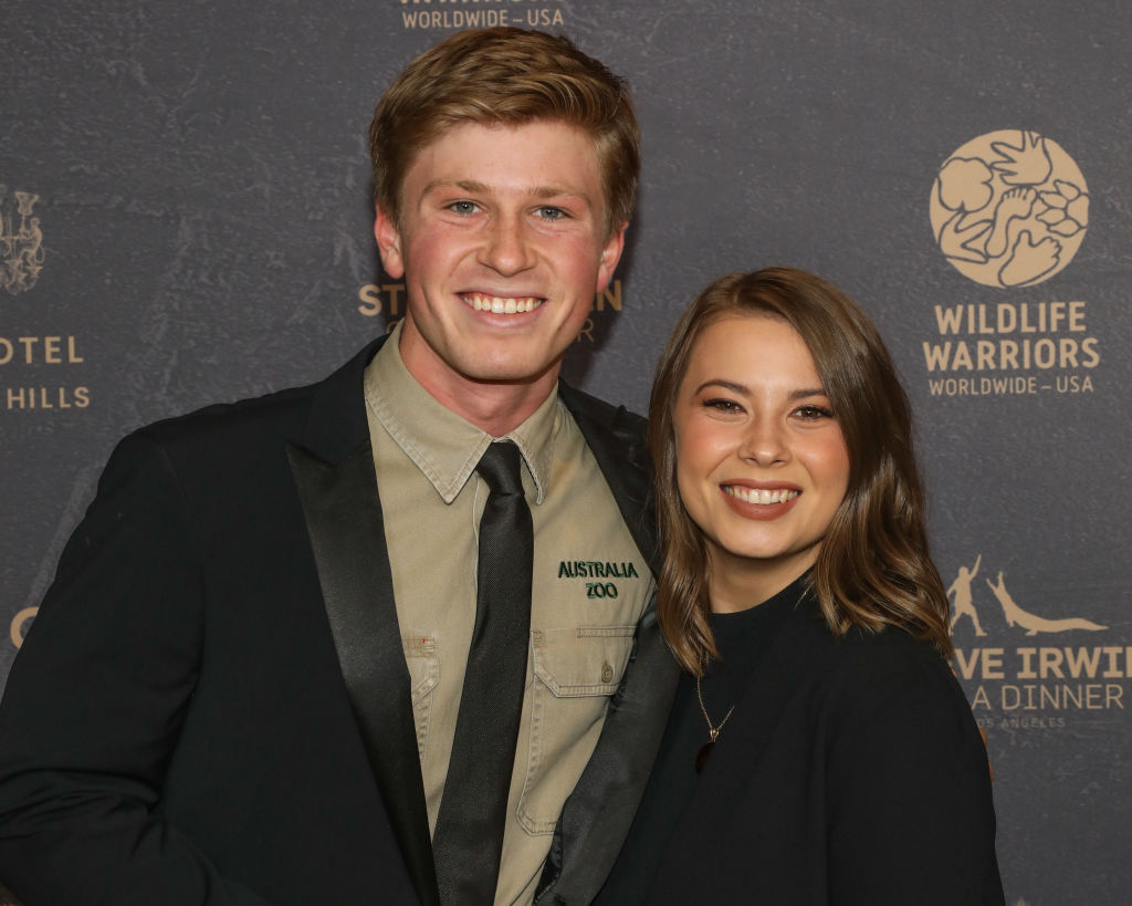 Robert Irwin and Bindi Irwin