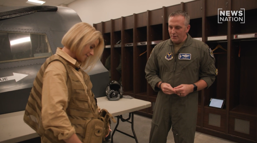 On June 22 of this year, the U.S. dropped over a dozen 30,000-pound "bunker buster" bombs on two Iranian nuclear facilities, marking the largest mission using B-2 bombers in U.S. history. NewsNation's Kellie Meyer visited their home base, Whiteman Air Force Base in Johnson County, Missouri, for an up-close look at the men and the planes used in that mission. (NewsNation photo)