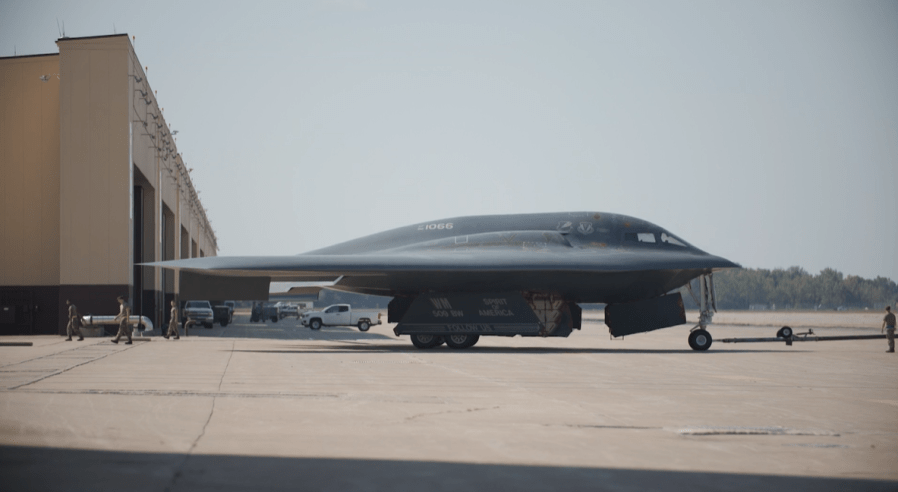 On June 22 of this year, the U.S. dropped over a dozen 30,000-pound "bunker buster" bombs on two Iranian nuclear facilities, marking the largest mission using B-2 bombers in U.S. history. NewsNation's Kellie Meyer visited their home base, Whiteman Air Force Base in Johnson County, Missouri, for an up-close look at the men and the planes used in that mission. (NewsNation photo)