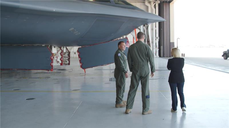 On June 22 of this year, the U.S. dropped over a dozen 30,000-pound "bunker buster" bombs on two Iranian nuclear facilities, marking the largest mission using B-2 bombers in U.S. history. NewsNation's Kellie Meyer visited their home base, Whiteman Air Force Base in Johnson County, Missouri, for an up-close look at the men and the planes used in that mission. (NewsNation photo)