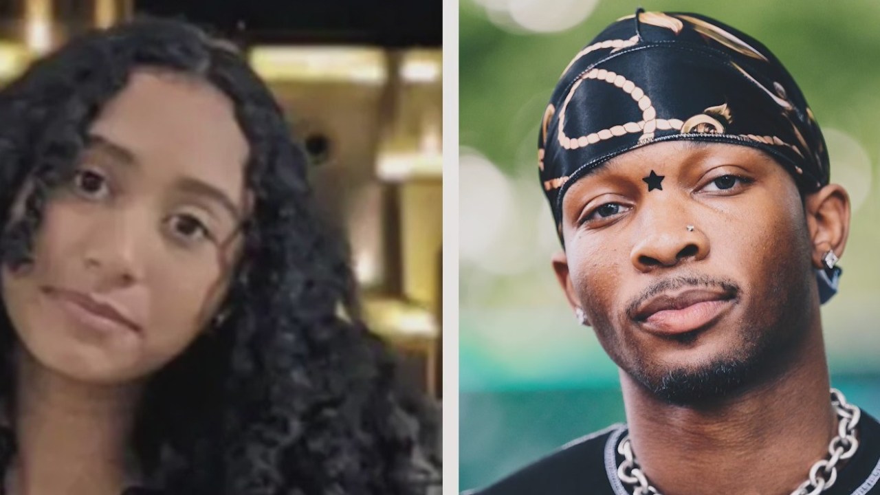 Singer D4vd and Celeste Rivas Hernandez