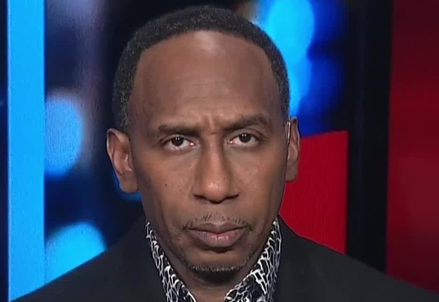 close up of Stephen A. Smith