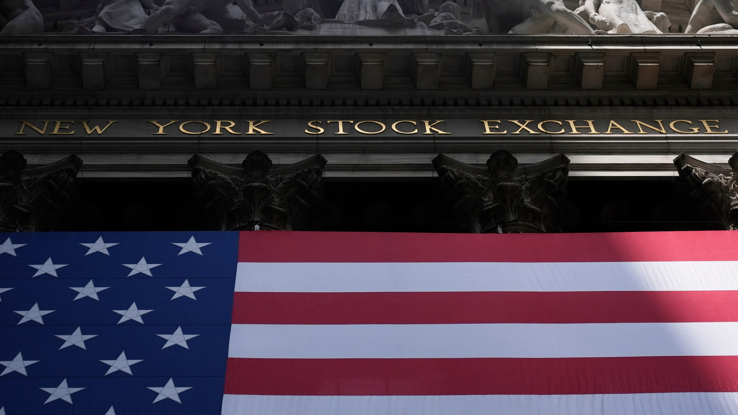 FILE - The New York Stock Exchange is seen in New York, July 14, 2025. (AP Photo/Seth Wenig, file)