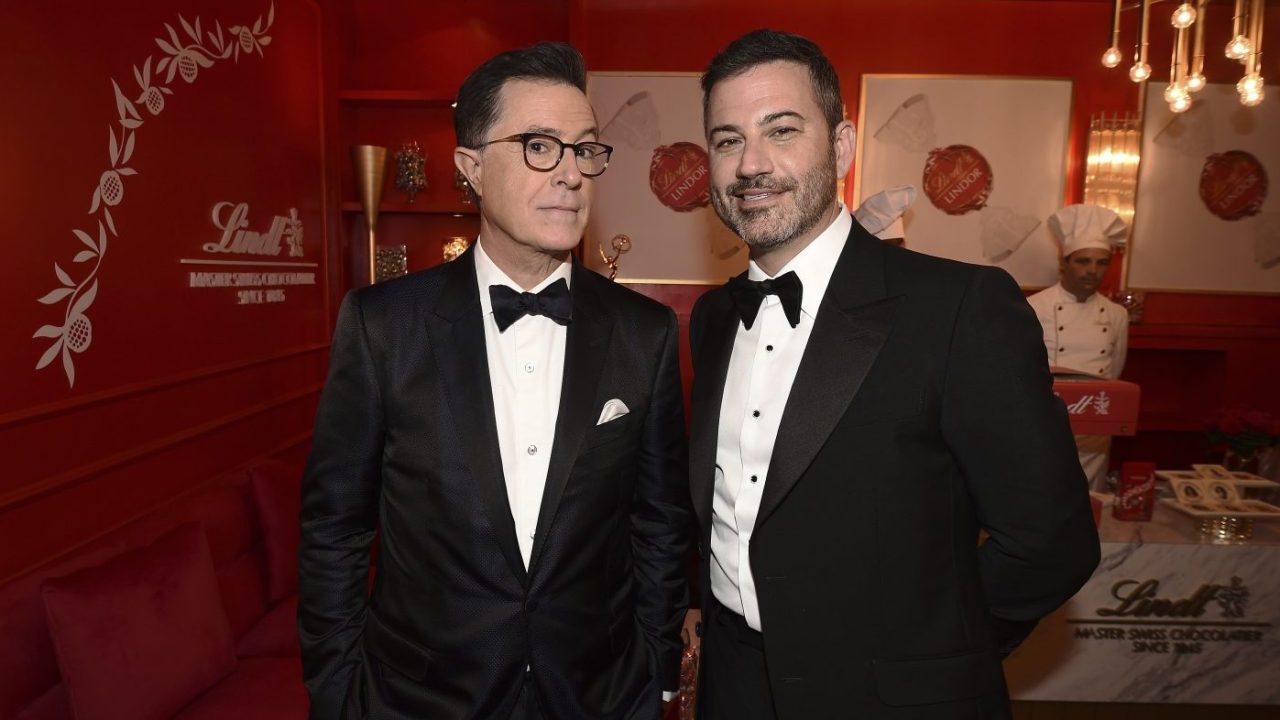 Stephen Colbert, Jimmy Kimmel