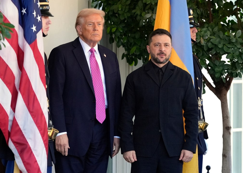Presidents Trump and Zelenskyy