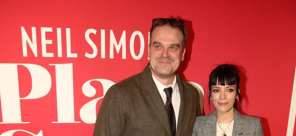 Lily Allen and David Harbour