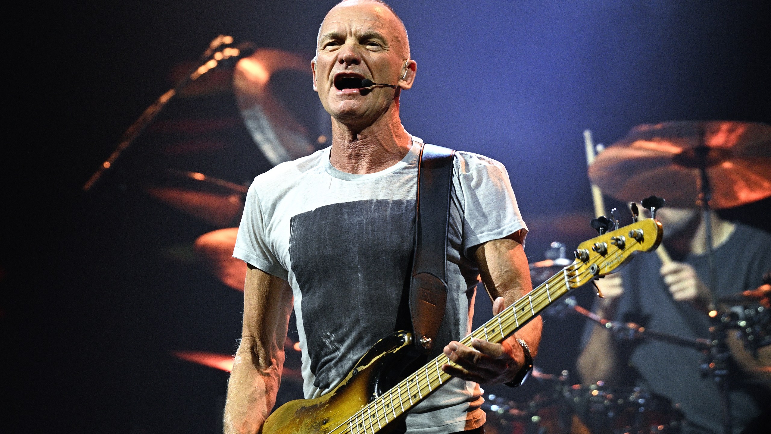 Sting performs onstage during his "STING 3.0" World Tour at Eventim Apollo on October 26, 2025 in London, England.