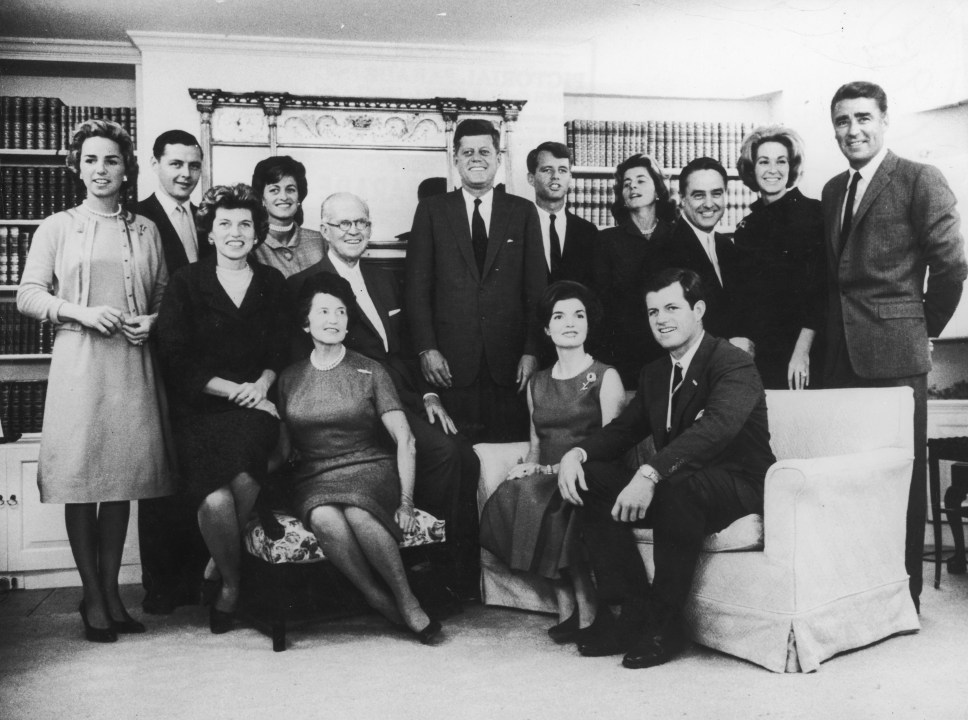 Portrait of the Kennedy family from 1960