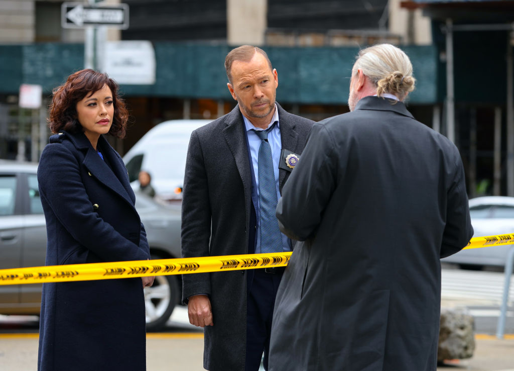 Marisa Ramirez and Donnie Wahlberg Blue Blood