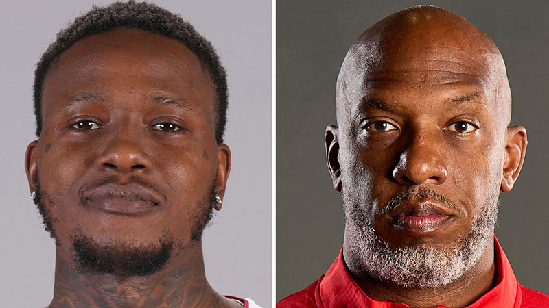 Terry Rozier (L) and Chauncey Billups (R)