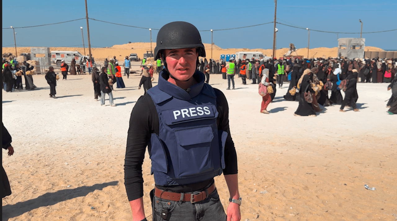 Robert Sherman in Gaza