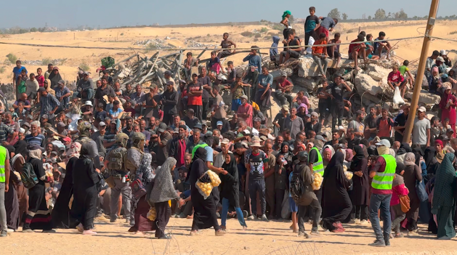 Robert Sherman in Gaza