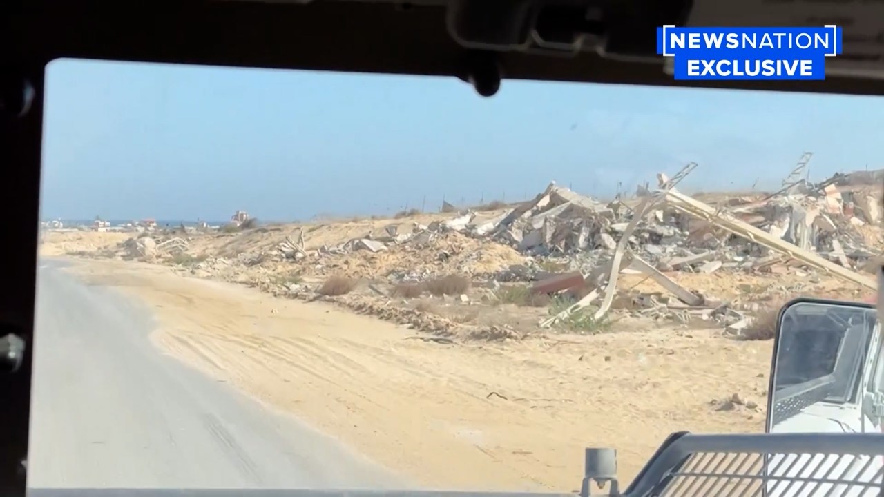In a new exclusive report presented on NewsNation, Washington correspondent Robert Sherman secured an exclusive look at one of the Gaza Humanitarian Foundation’s (GHF) aid sites.