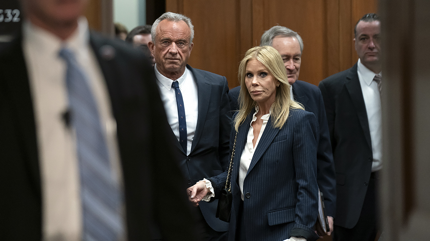 Cheryl Hines and RFK Jr.
