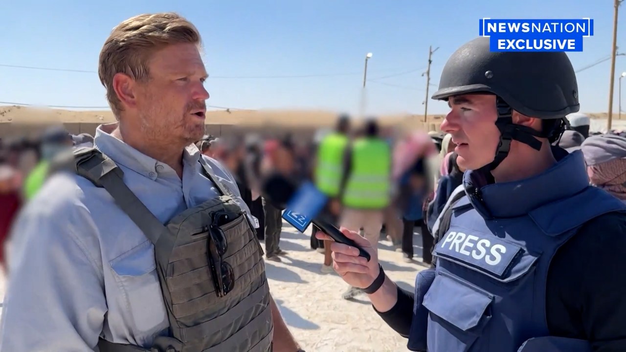 In a new exclusive report presented on NewsNation, Washington correspondent Robert Sherman secured an exclusive look at one of the Gaza Humanitarian Foundation’s (GHF) aid sites.