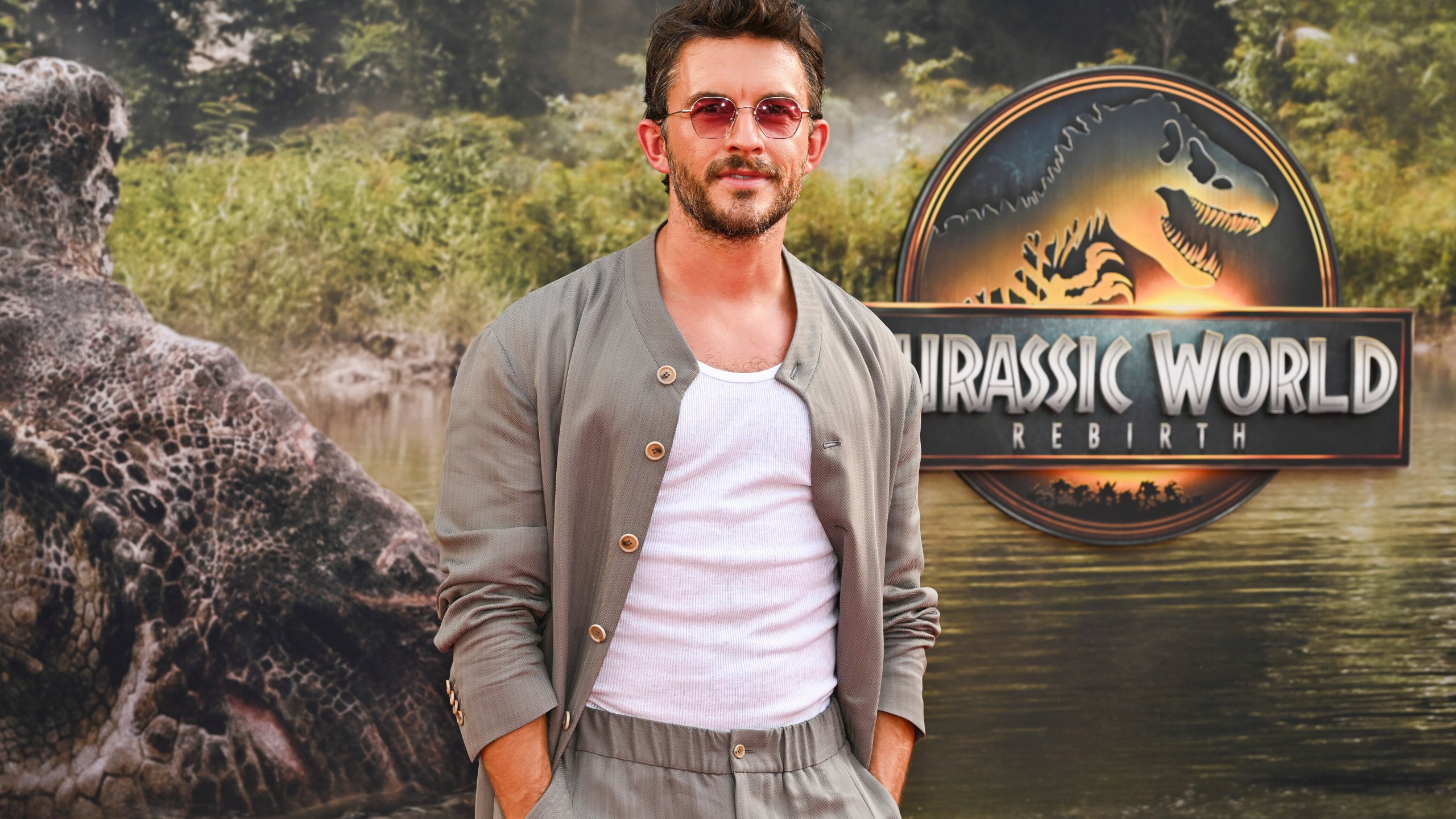FILE - Jonathan Bailey attends the "Jurassic World Rebirth" premiere June 23, 2025, at Lincoln Center in New York. (Photo by Evan Agostini/Invision/AP, File)